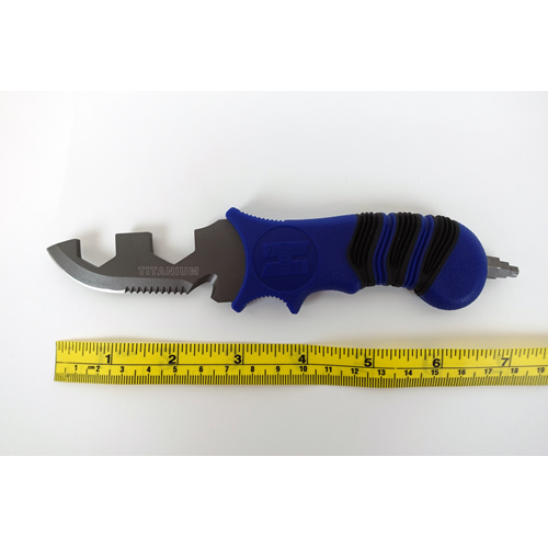 Halcyon Multitool Titanium w angled 'H' Sheath